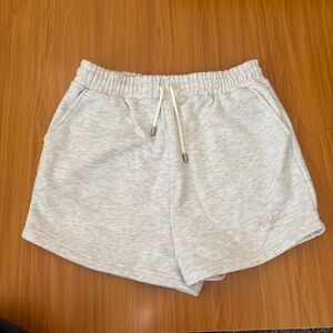 Bloch Light Gray Women's Athletic Shorts